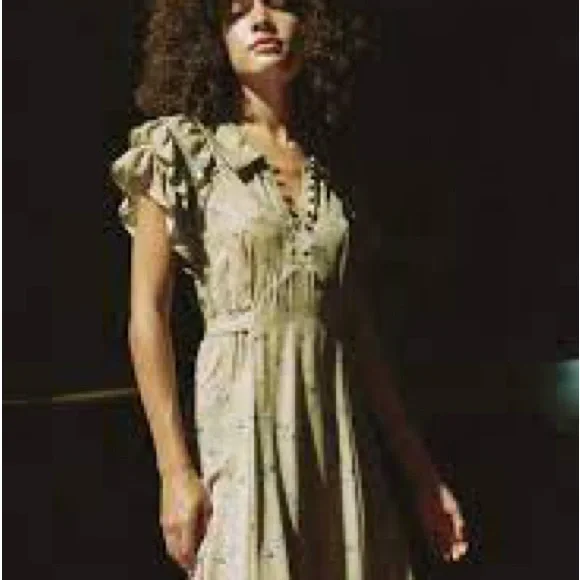 NWT Christy Dawn Vaughn Dress size small in Mums Ditsy Fern - Picture 2 of 11